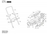 Bosch 0 600 886 001 Ahm 30 Lawnmower 230 V / Eu Spare Parts